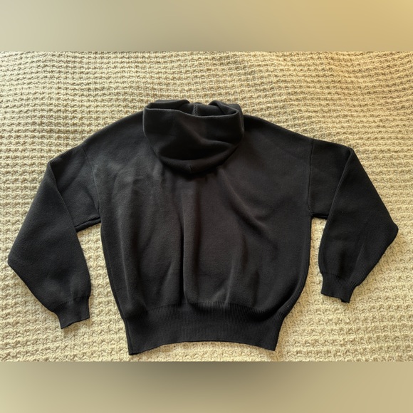 ALO - Unisex Scholar Hooded Sweater - Black - Medium - Picture 8 of 13